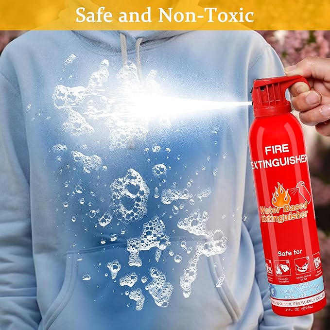 Fire Extinguisher for Home, Portable A, K Class Fire Extinguishers - Image 5