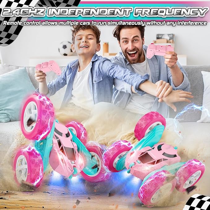 Pink Remote Control Car for Girls - Image 6
