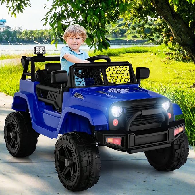 OLAKIDS Kids Ride On Truck, 12V Electric Vehicle Car - Image 2
