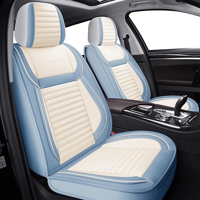 LINGVIDO Car Seat Covers, Breathable and Waterproof Faux Leather Automotive by LingvidoSeatCover