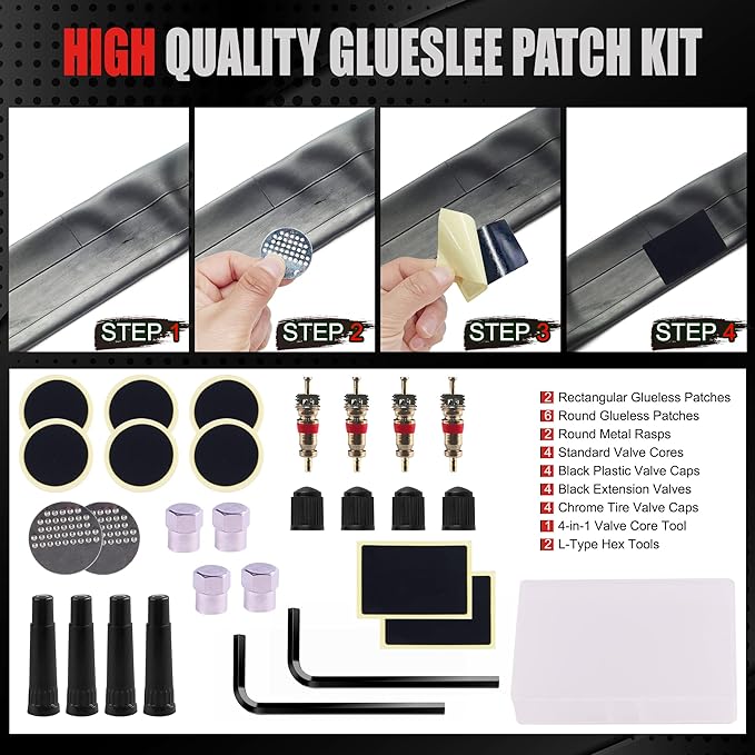 Heavy Duty Tire Repair Tools Kit - Image 7