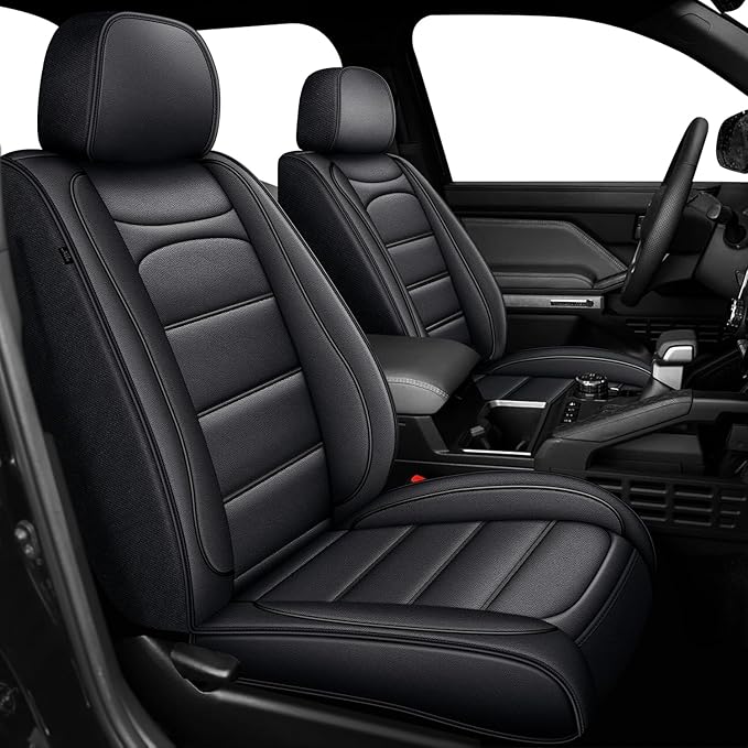 AOMSAZTO Ford Ranger Seat Covers: Full Set Custom Fit 2019 2020 2021 2022 2023 by AOMSAZTO