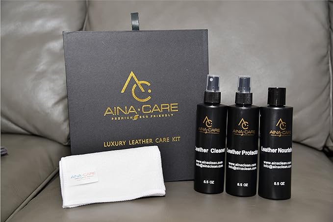 Complete Leather Care Kit Cleaner, Conditioner & Protection Restores & - Image 3
