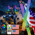 DREAMIZER 2PCS 3FT RGB Whip Lights by DREAMIZER