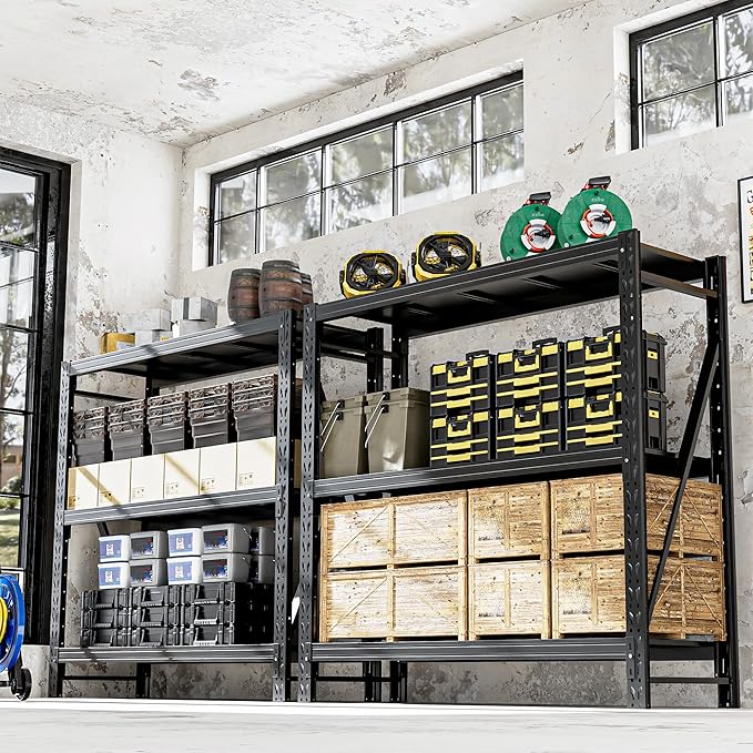 Heavy Duty Garage Shelves – Metal Shelving Unit - Image 7