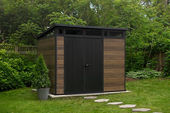 Keter Signature Collection 9x7 Ft All-Weather Storage Shed - Image 3