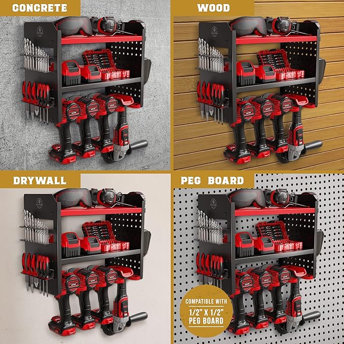 Power Tool Organizer Wall Mount - Image 5