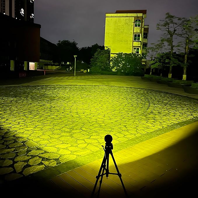 2PCS 4 Inch 60W Led Pod Lights 4x4 Offroad Yellow Driving Lights Flood Beam - Image 7