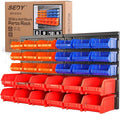 30-Bin Wall-Mounted Storage Rack System by SEDY