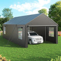 Polar Aurora 13x25 FT Carport, Carport Canopy, Heavy Duty Car Port by PolarAurora