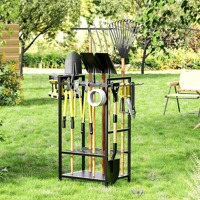 Garden Garage Tool Organizer Yard Tool Organizer - Image 5