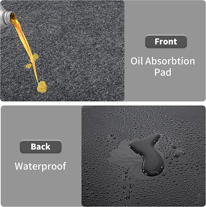 HOMBYS Extra Large Garage Floor Mats - Image 4