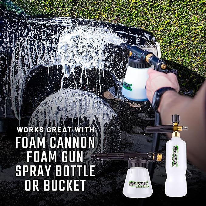 Slick Products Wash & Wax Extra Thick Foaming Cleaning Solution Motorcycle - Image 6
