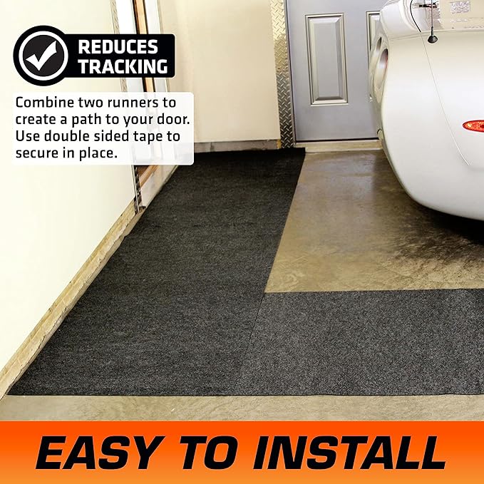 Armor All Garage Floor Runner Mat, Protects Surfaces, Transforms Garage - Image 3