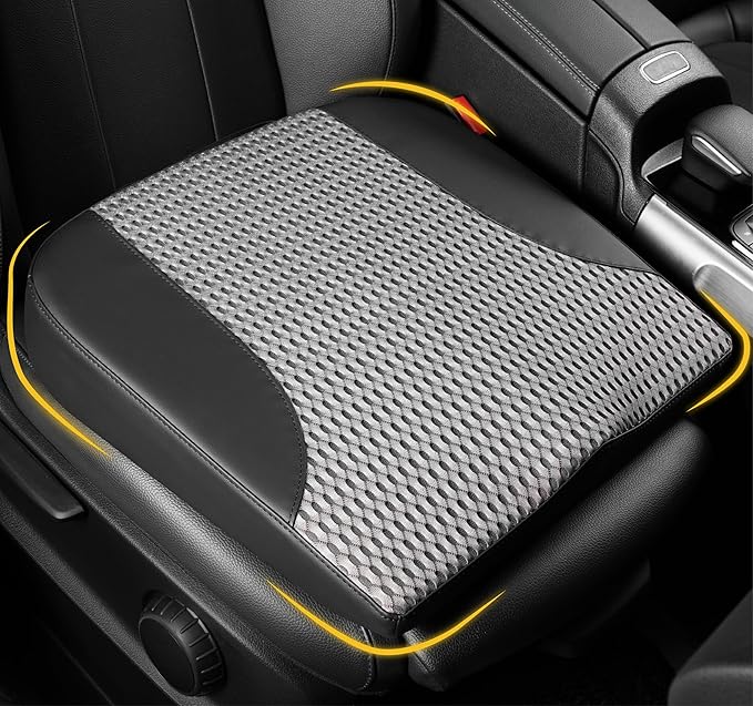 Car Seat Cushion, Comfortable Memory Foam Seat Pillow by LoftyAim