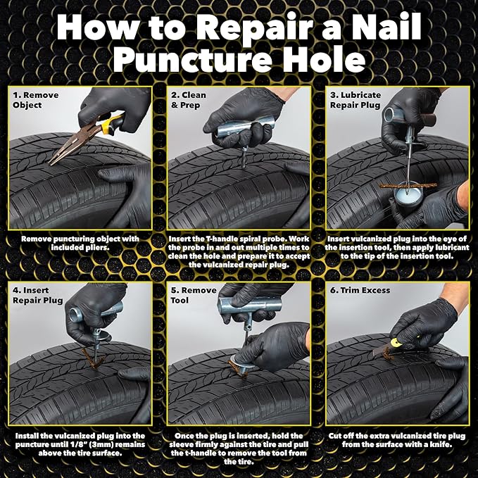 Silverback Automotive Tire Repair Kit - Image 3
