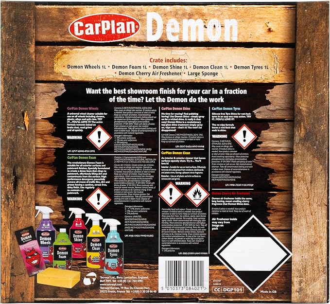 Demon 7 Piece Car Care Gift Pack - Image 10