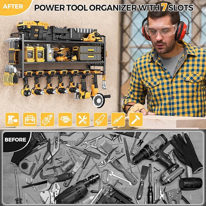 LBT Large Power Tool Organizer Wall Mount - Image 5