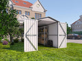 Motorcycle Steel Storage Shed by GDFStudio