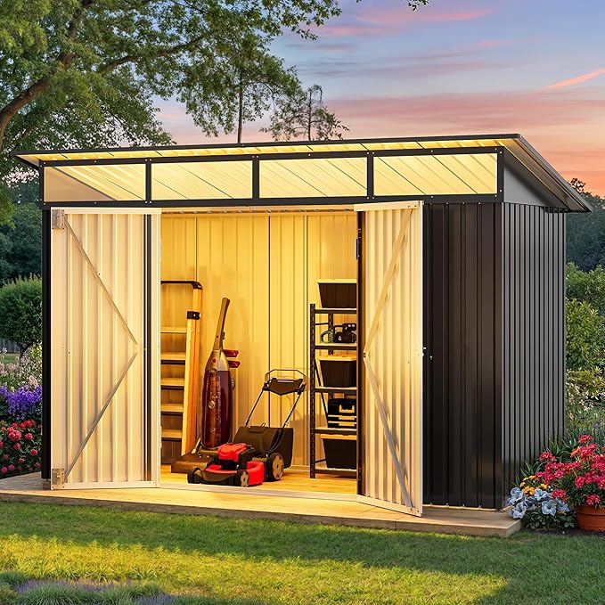 DWVO 9x4 FT Outdoor Storage Shed by DWVO
