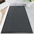 Front Door Mat, Commercial Floor Entrance, Low Profile, Durable Rubber Backing by Naturehydro