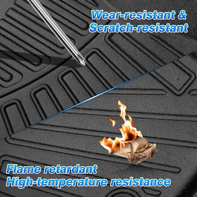 Cartist Floor Mats Fit for 2014-2018 Chevy Silverado & GMC Sierra 1500 Crew - Image 6
