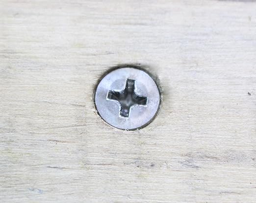Bolt Dropper #8 X 1-1/2'' Stainless Steel Flat Head Phillips Wood Screw - Image 6