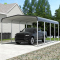 Xilingol 12x20 FT Metal Carport, Heavy Duty Carport Canopy by Xilingol