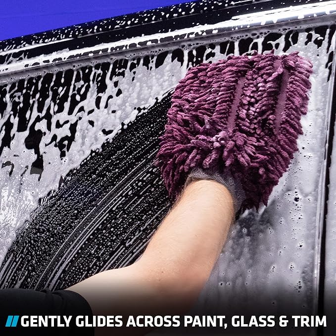 VIKING Car Wash Mitt, Microfiber - Image 3