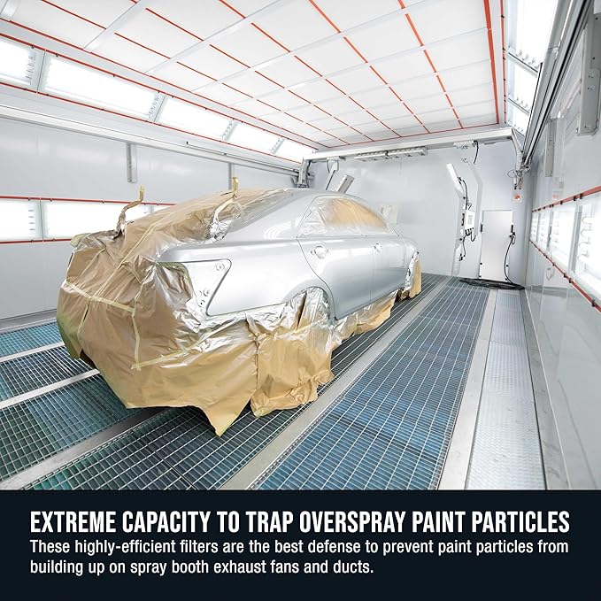 Master Airbrush Elite Paint Spray Booth Exhaust Filter Roll 40.5" x 100' - Image 5