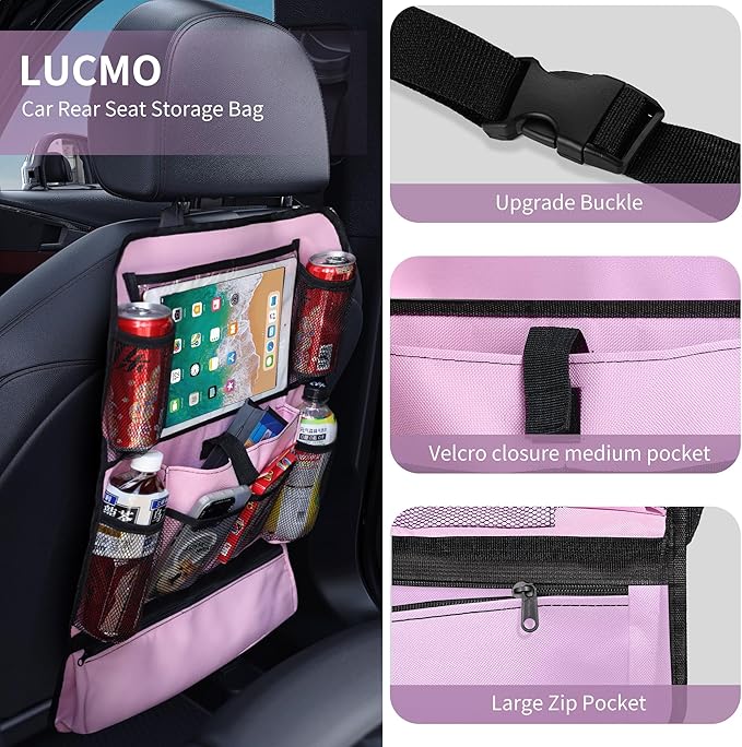 LUCMO Car Backseat Organizer - Image 3