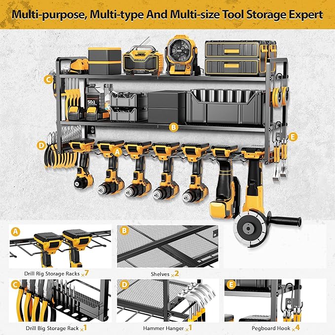 LBT Power Tool Organizer Wall Mount - Image 7