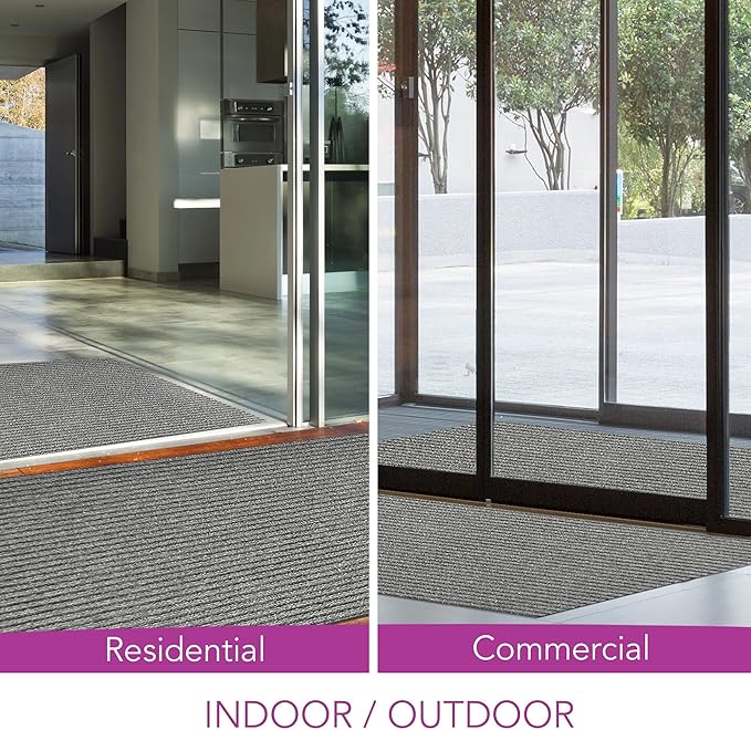 iCustomRug Spartan Weather Warrior Indoor/Outdoor Utility Ribbed Carpet Runner - Image 6