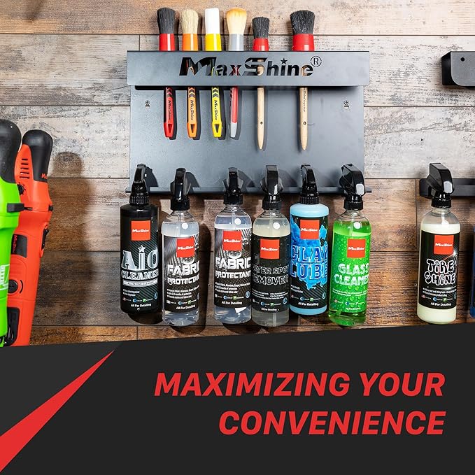 Maxshine Universal Detailing Brush & Spray Bottle Holder - Image 6