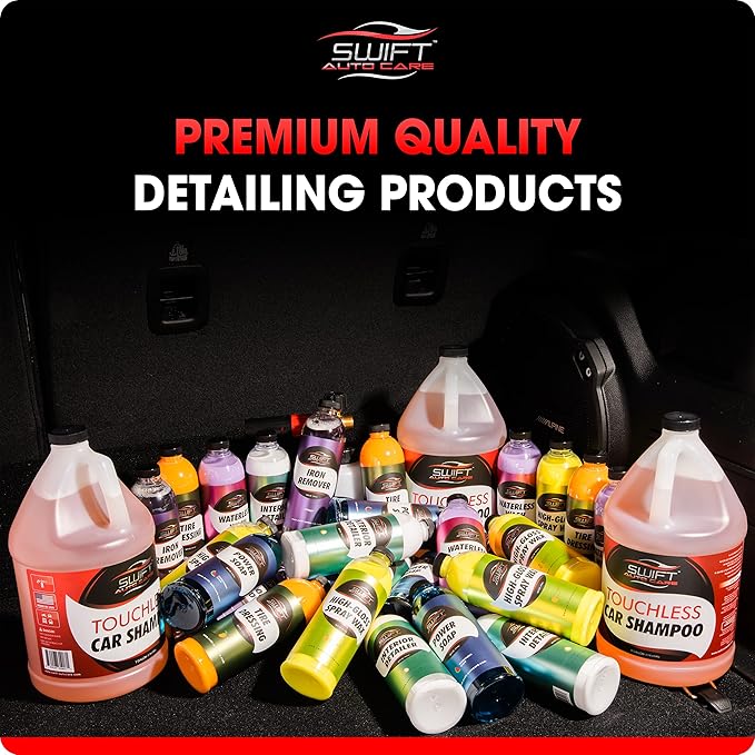 Swift Tire Dressing – Long Lasting High-Gloss Tire Shine Gel w/No Sling | - Image 7