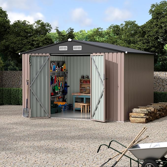 8x10x6.4 FT Outdoor Storage Sheds - Image 8