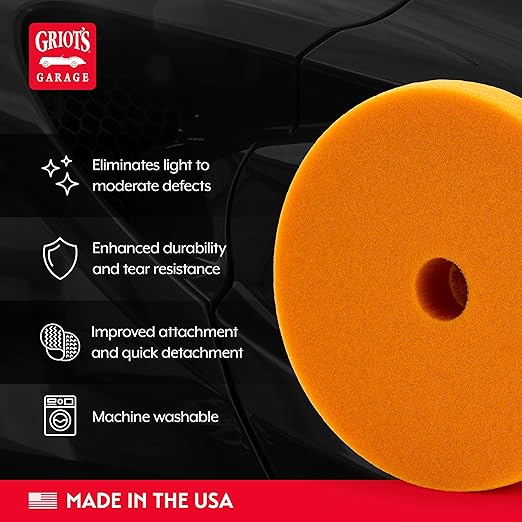 Griot's Garage Orange Foam Correcting Pads - Image 3