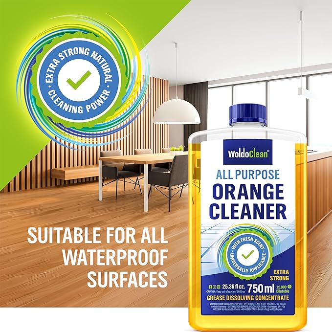 Orange Oil Cleaner Concentrated 25.36 fl oz - Image 6
