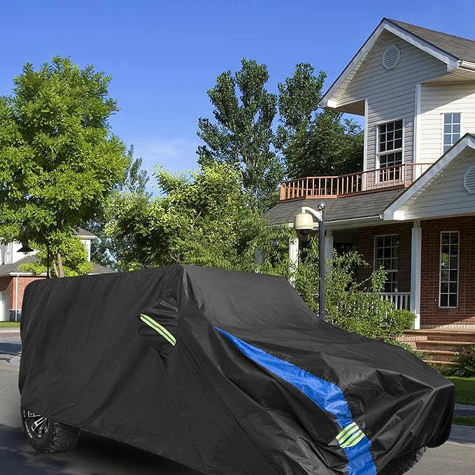 Avecrew for Jeep Wrangler Cover Waterproof 2 Door, All Weather for Jeep Rain - Image 9