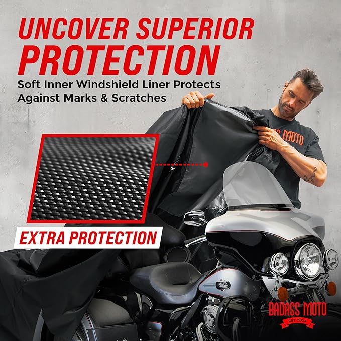 Badass Moto Fits Harley Davidson Trike Cover - Image 3