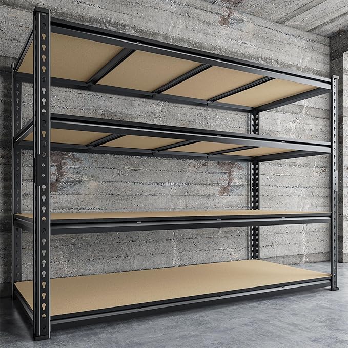 59.8" W Metal Shelving 59.8" H Storage Shelves 2200LBS Garage Shelving - Image 9