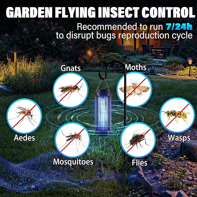 Large Size Bug Zapper Outdoor for 1/2 Acres - Image 3