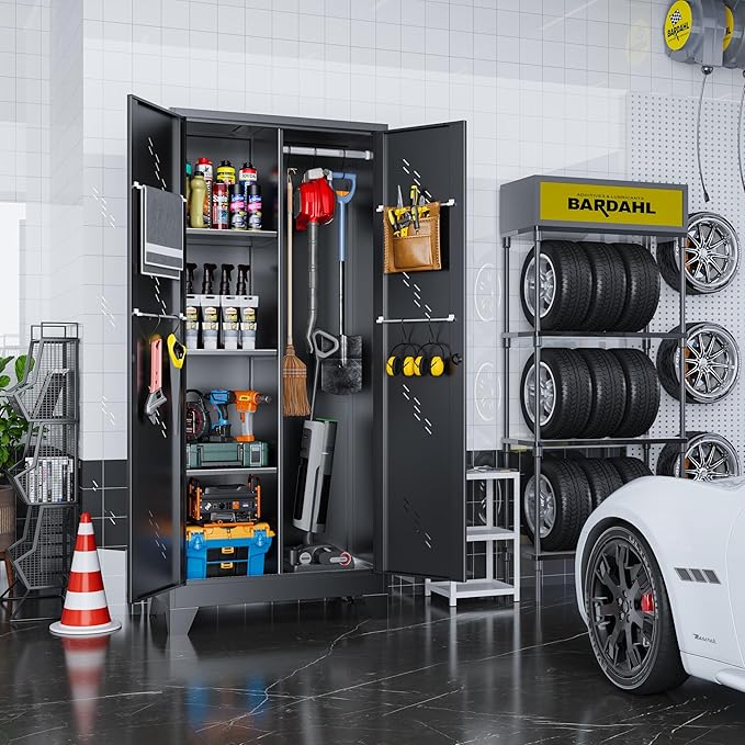 Metal Garage Storage Cabinet - Image 6