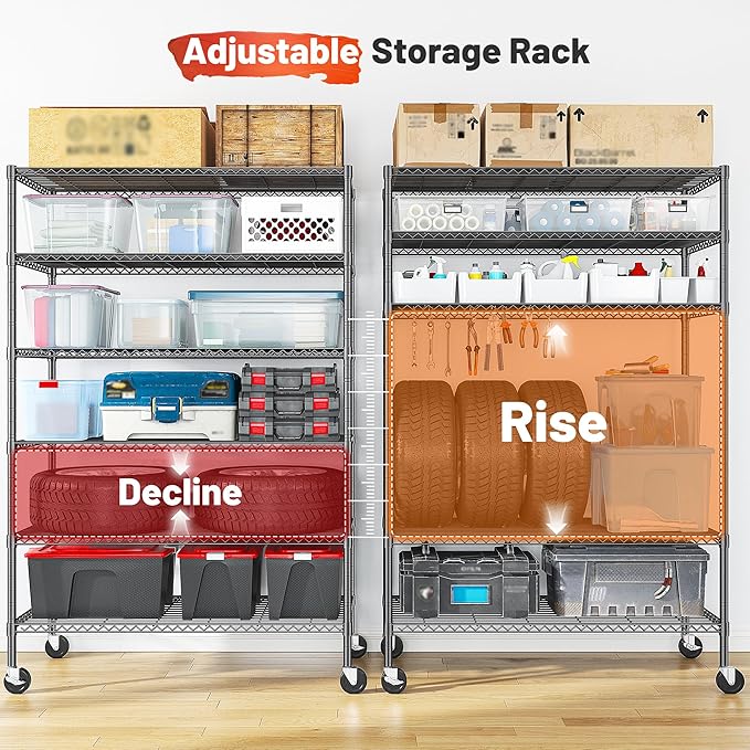 82" H X45 W X18 D Storage Shelves - Image 7
