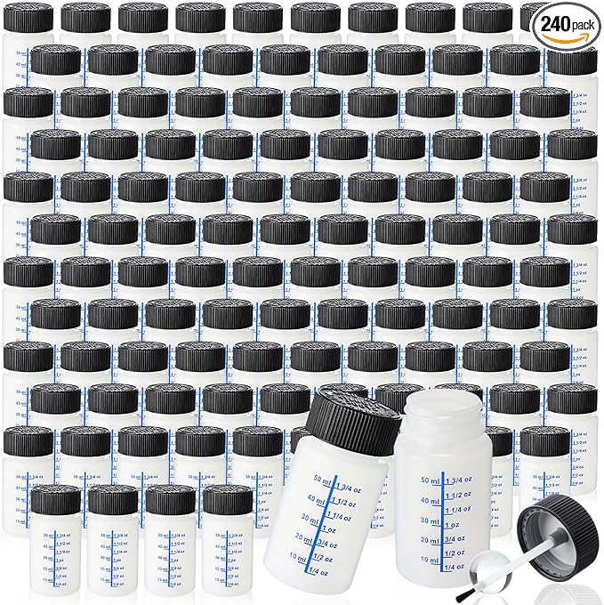 Mumufy 240 Pcs Touch up Paint Bottles by Mumufy