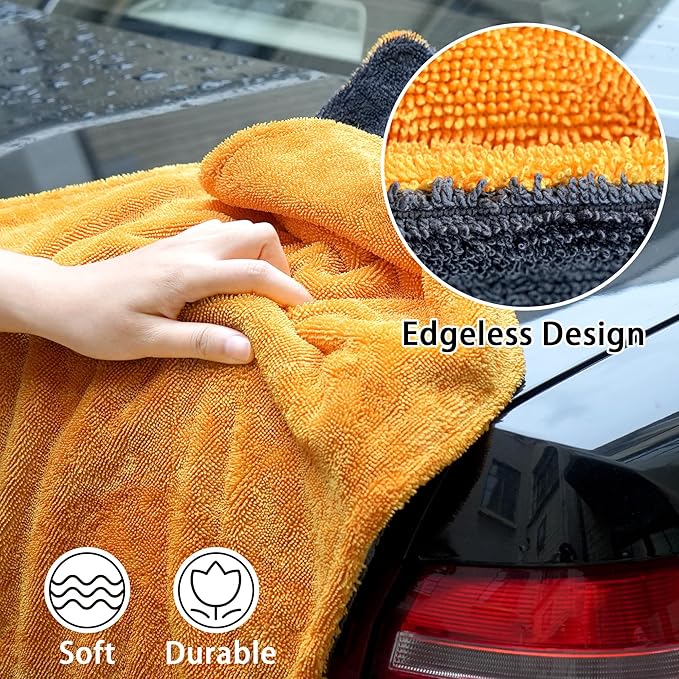 LIVOS Car Drying Towel, Premium Microfiber Towels - Image 3