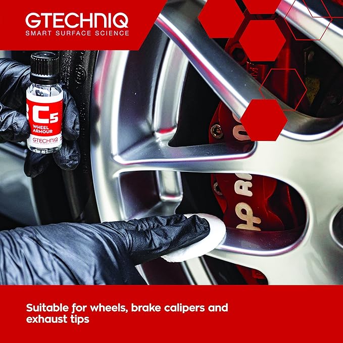 Gtechniq C5 Wheel Armor Wheel Cleaner, Rims Cleaner Protects Alloy Rims - Image 3
