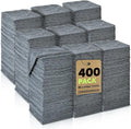 Microfiber Cleaning Cloths Bulk-400 Pack, Ultra Absorbent Wash Cloths, by TEAWOO