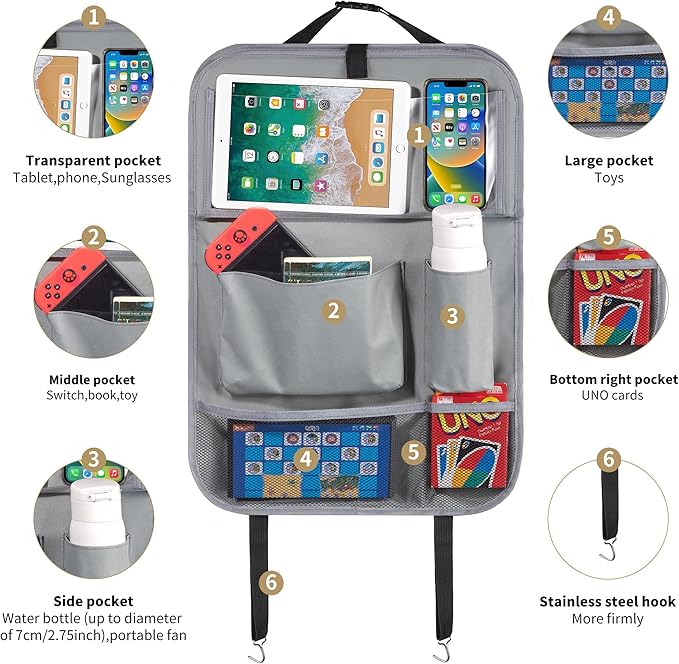 LUCMO Car Backseat Organizer - Image 2