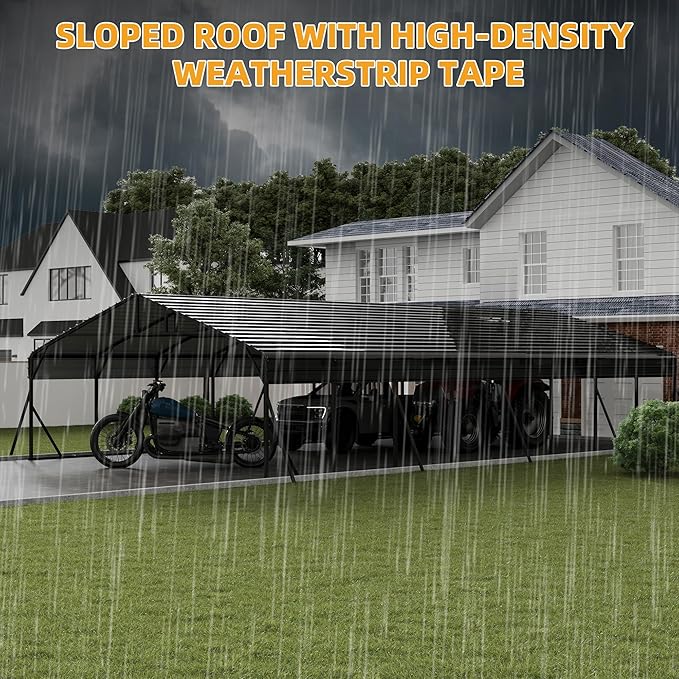 20x40FT Metal Carport Kits - Image 7